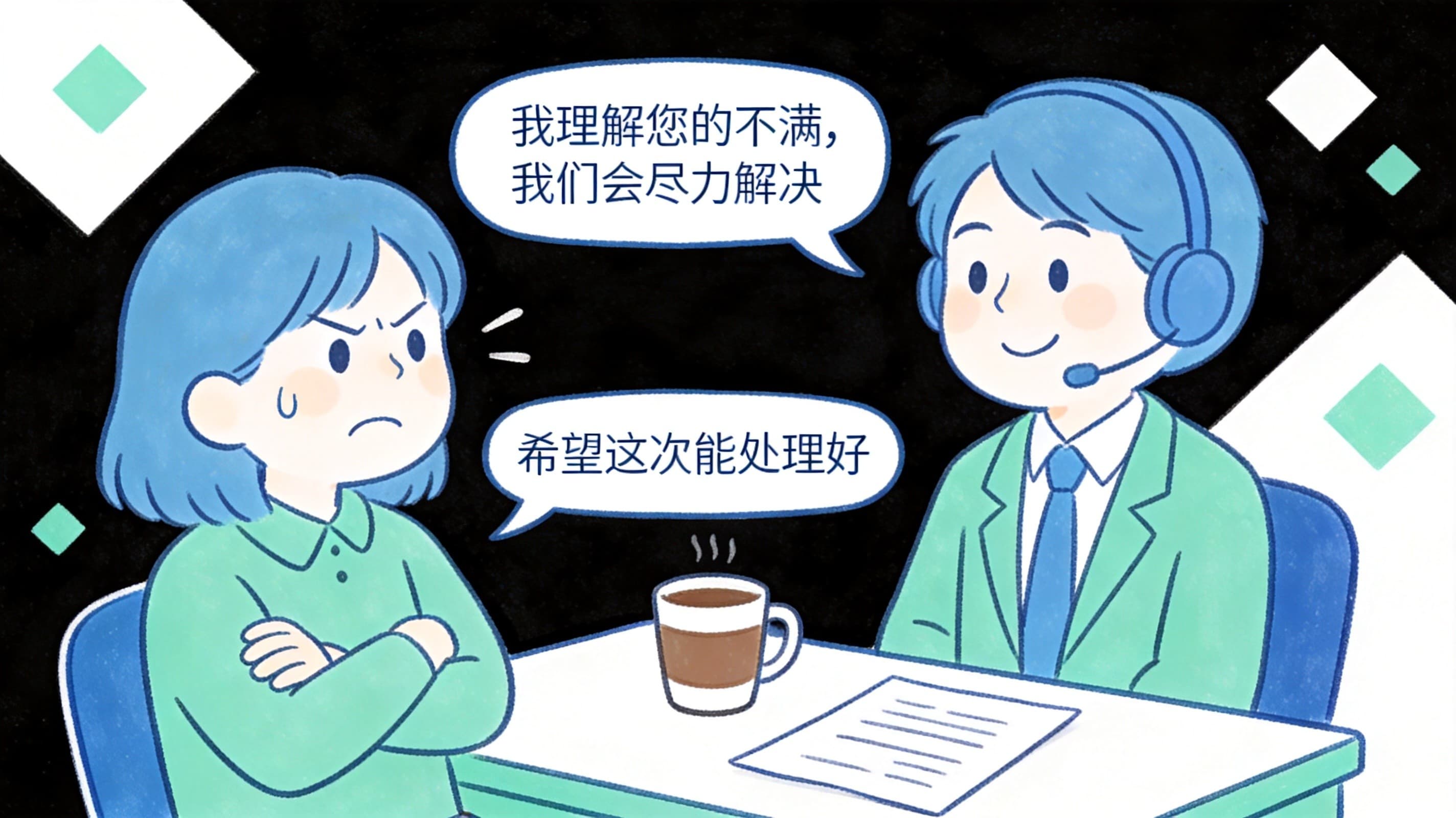 客户投诉处理话术模板:化解危机的沟通技巧与实战案例