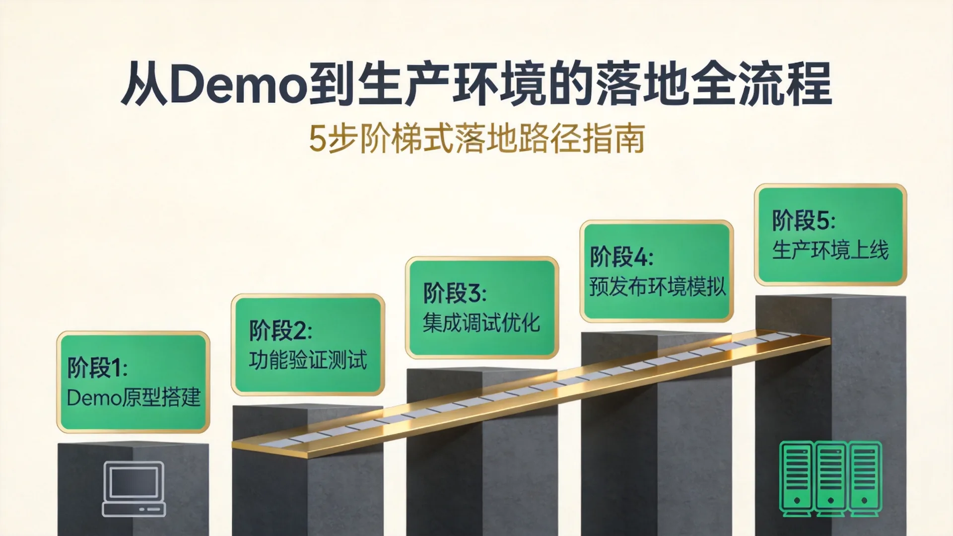 AI落地培训从Demo到生产的5个关键跨越