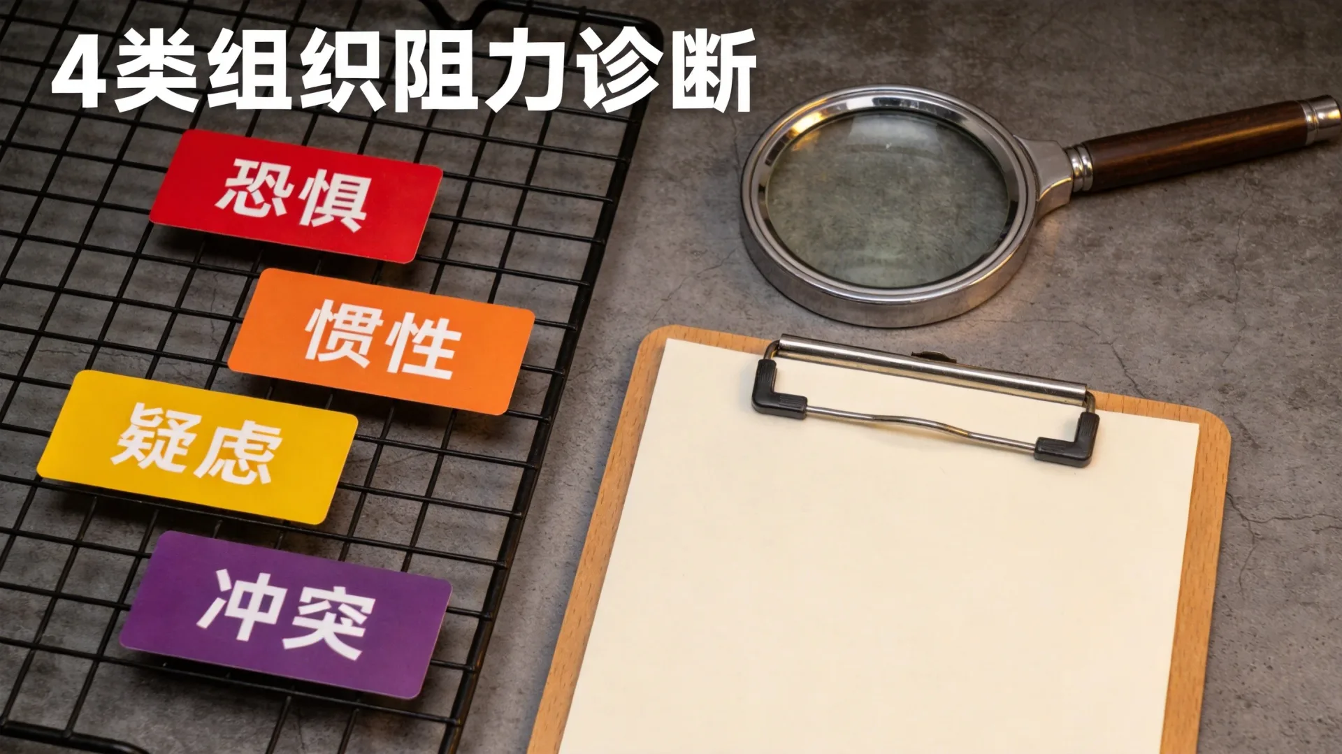 4类组织阻力诊断